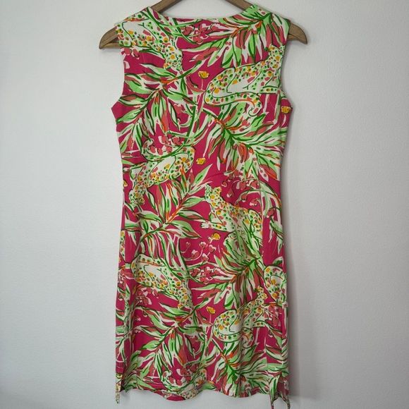 Barbara Gerwit Vintage Artisan Knit Embroidered Sleeveless Dress Size S - Picture 4 of 11